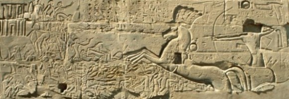 Ramses II in der Schlacht